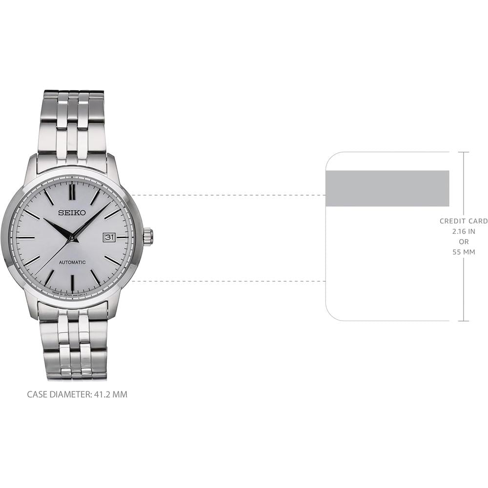 RELOJ SEIKO ESSENTIALS SS AUTOMÁTICO PARA MUJER | PLATA - 4