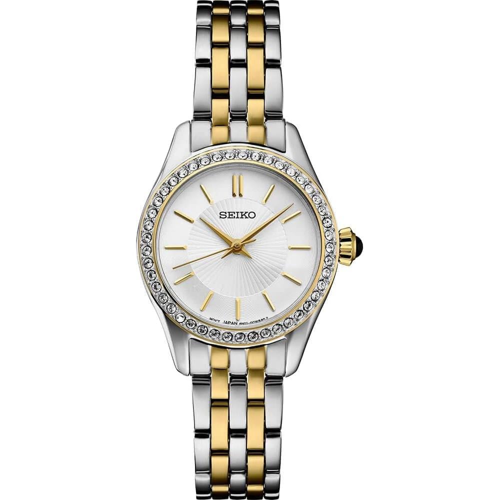 RELOJ SEIKO AUTOMÁTICO DE ACERO INOXIDABLE PARA MUJER | PLATA/ DORADO - 1