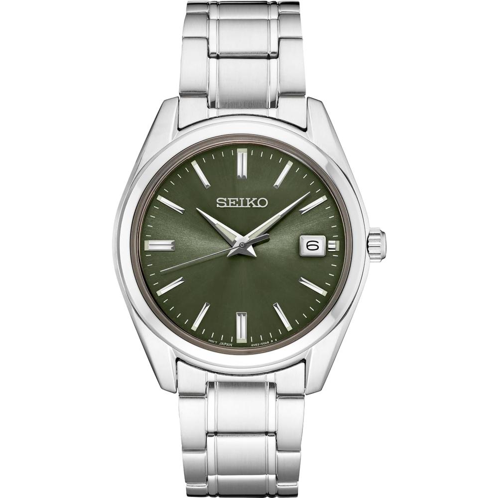 RELOJ SEIKO SUR527 ESSENTIALS CUARZO PARA HOMBRE | VERDE - 1