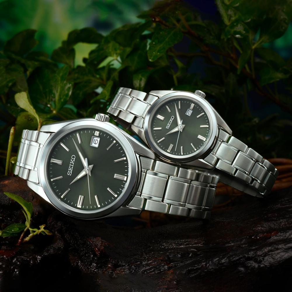RELOJ SEIKO SUR527 ESSENTIALS CUARZO PARA HOMBRE | VERDE - 4