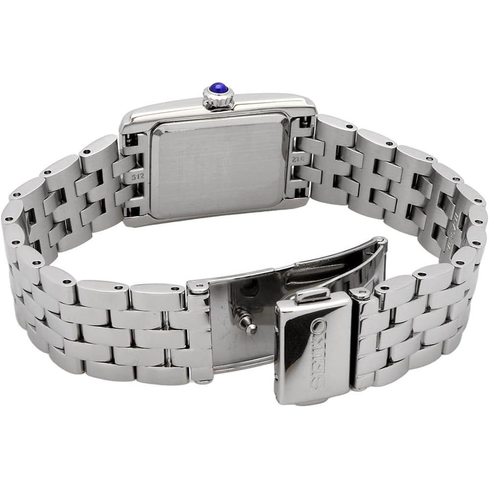 RELOJ SEIKO SWR083 ESSENTIALS RECTANGULAR PARA MUJER | PLATA - 4