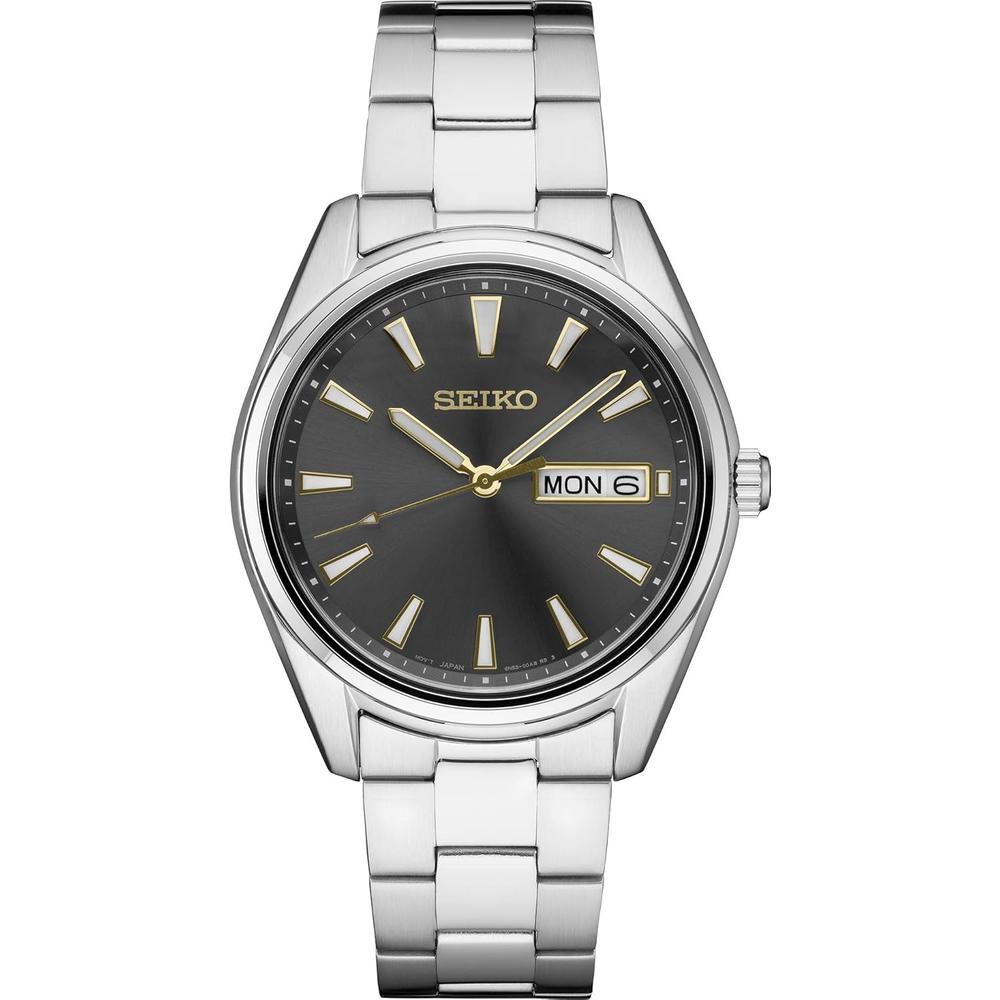 RELOJ SEIKO ESSENTIALS DE ACERO INOXIDABLE HOMBRE | NEGRO - 1