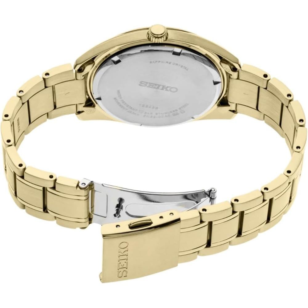 RELOJ SEIKO SUR314 ESSENTIALS CUARZO PARA HOMBRE | BLANCO/ DORADO - 2
