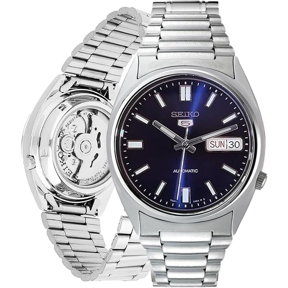 RELOJ SEIKO 5-7S AUTOMÁTICO ELEGANTE PARA HOMBRE | AZUL ELÉCTRICO - 1