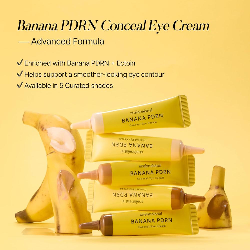 CORRECTOR SHAISHAISHAI BANANA PDRN EYE CONCEALER 0.52 OZ / 15 ML - 2