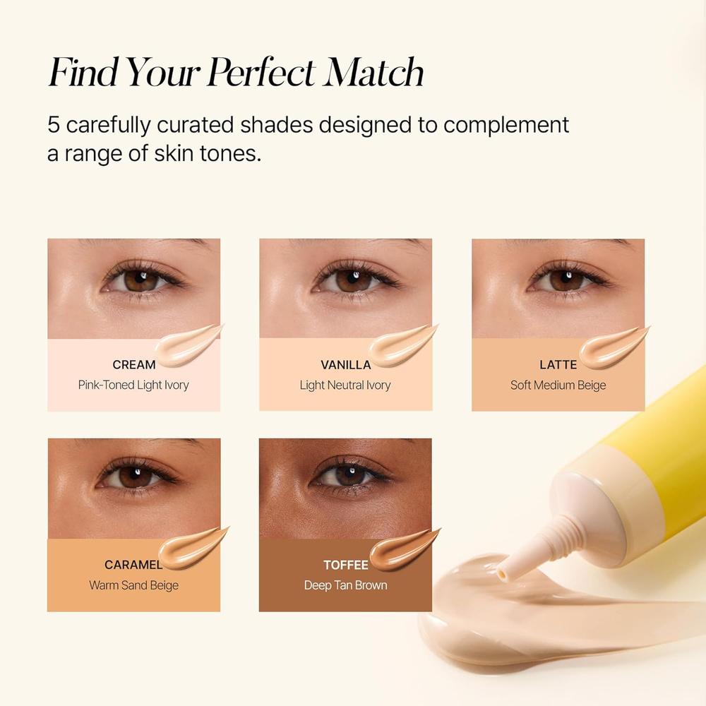 CORRECTOR SHAISHAISHAI BANANA PDRN EYE CONCEALER 0.52 OZ / 15 ML - 4