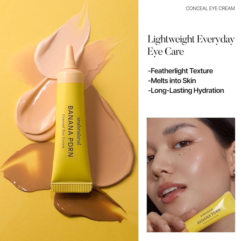 CORRECTOR SHAISHAISHAI BANANA PDRN EYE CONCEALER 0.52 OZ / 15 ML - 5