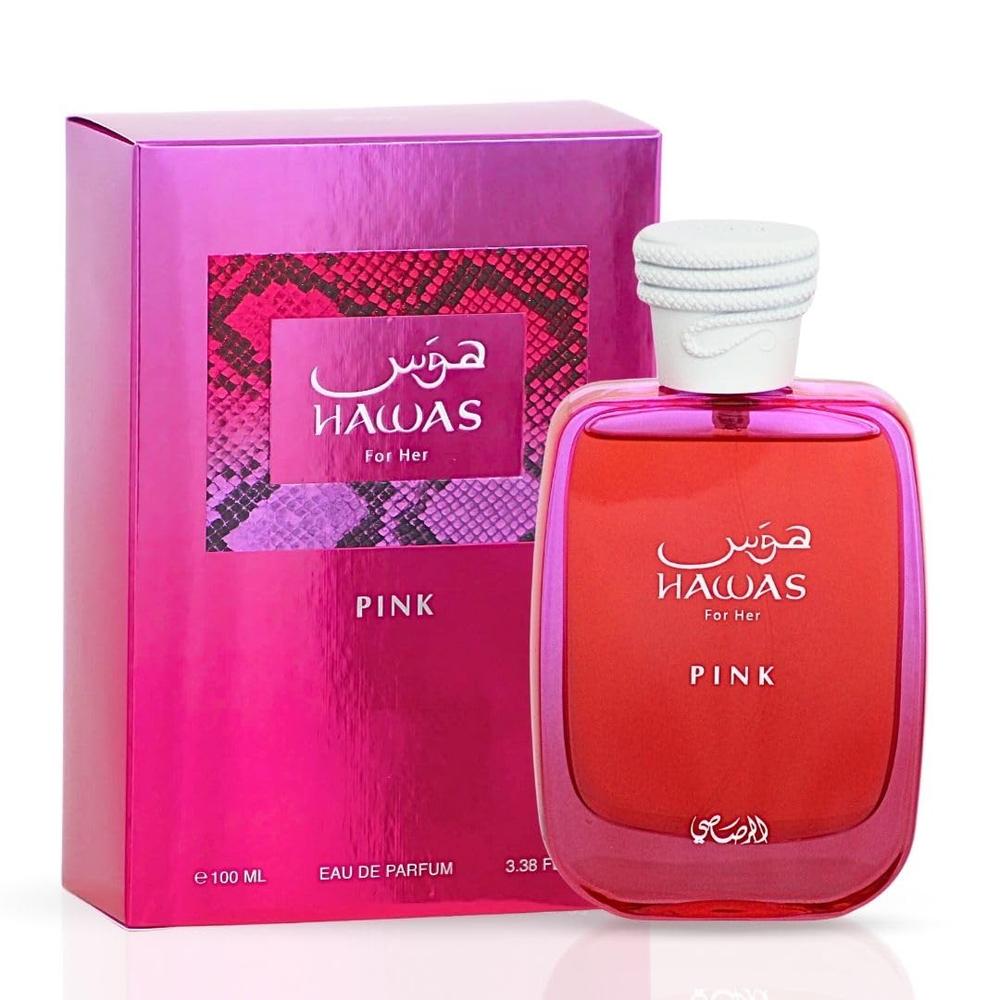 PERFUME RASASI HAWAS PINK EDP MUJER 3.4 OZ / 100 ML - 1