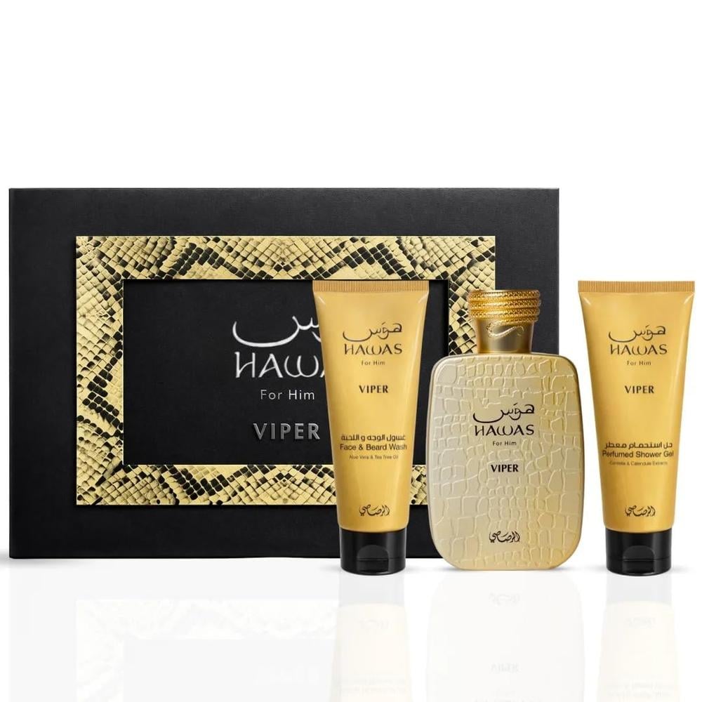 SET DE REGALO RASASI HAWAS VIPER HOMBRE 3 PZS - 1