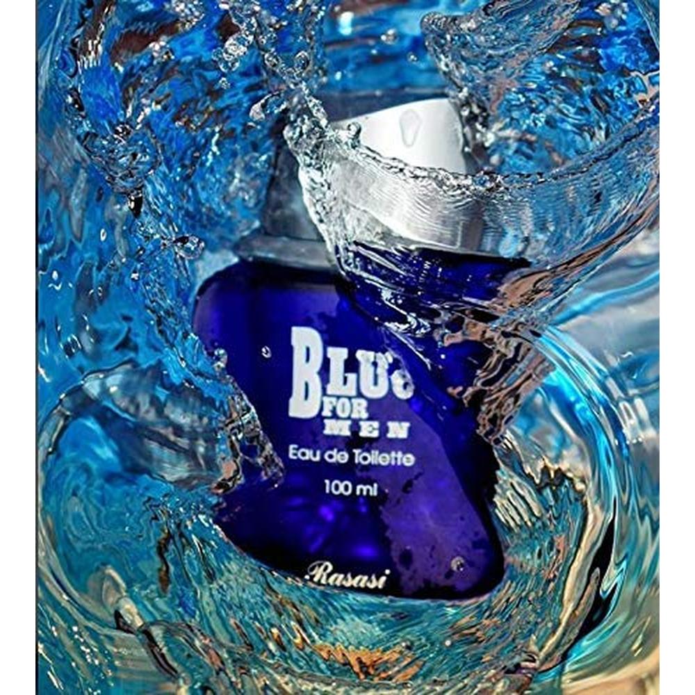PERFUME RASASI BLUE EDT HOMBRE 3.4 OZ / 100 ML - 4