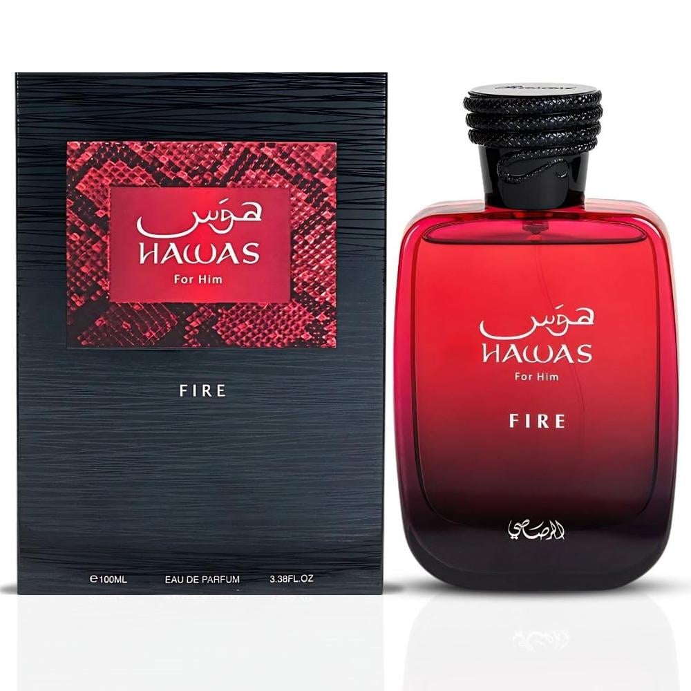 PERFUME RASASI HAWAS FIRE EDP HOMBRE 3.4 OZ / 100 ML - 1