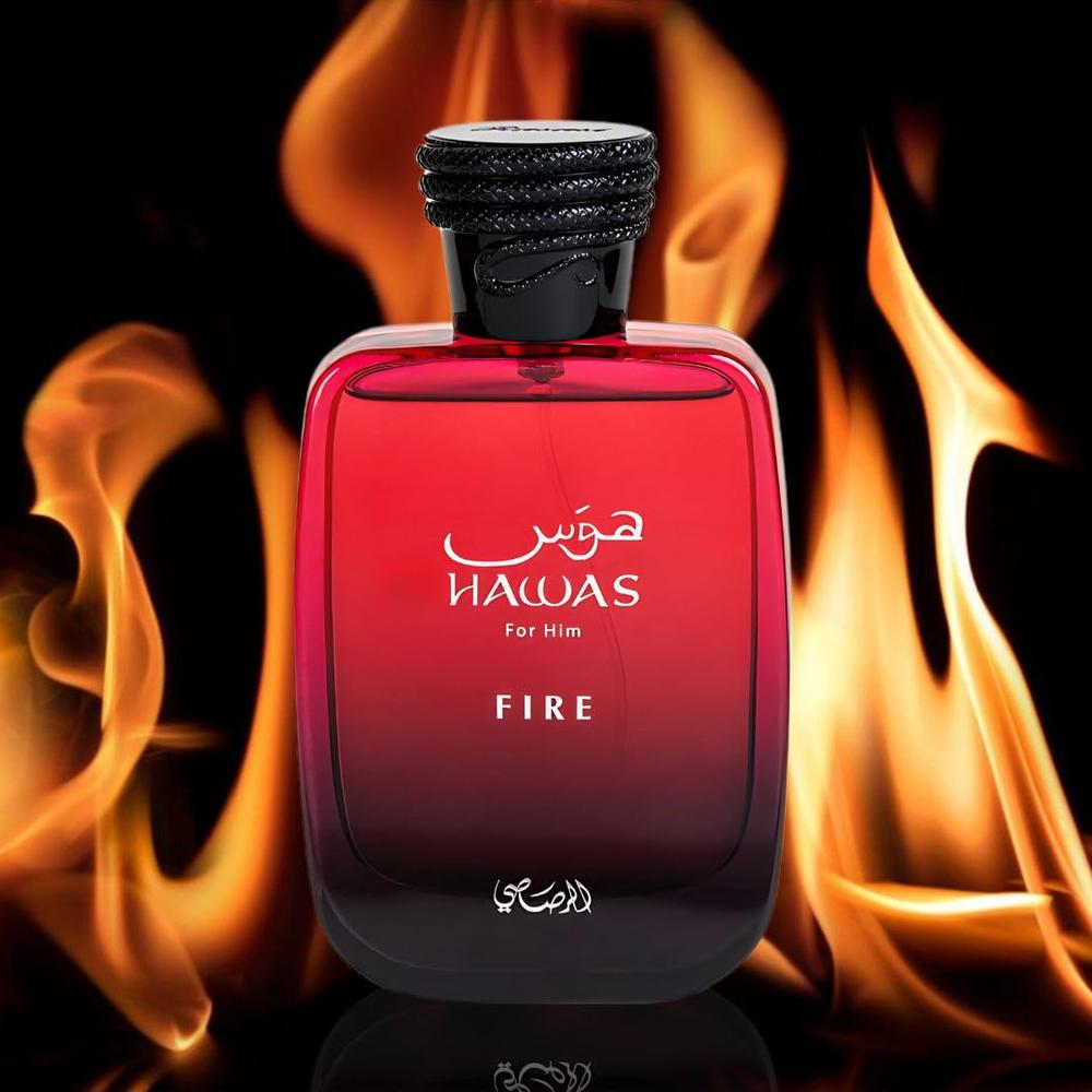 PERFUME RASASI HAWAS FIRE EDP HOMBRE 3.4 OZ / 100 ML - 6