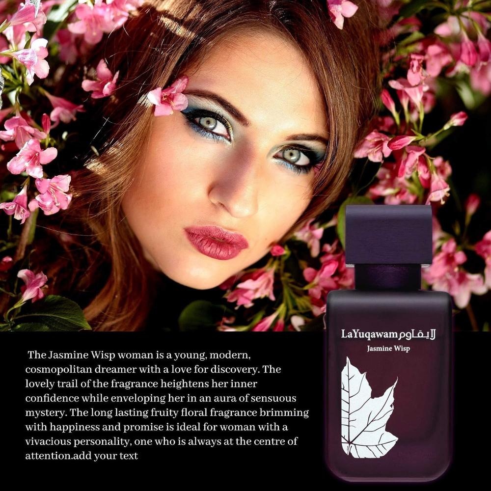 PERFUME RASASI LA YUQAWAM JASMINE WISP EDP MUJER 2.5 OZ / 75 ML - 6