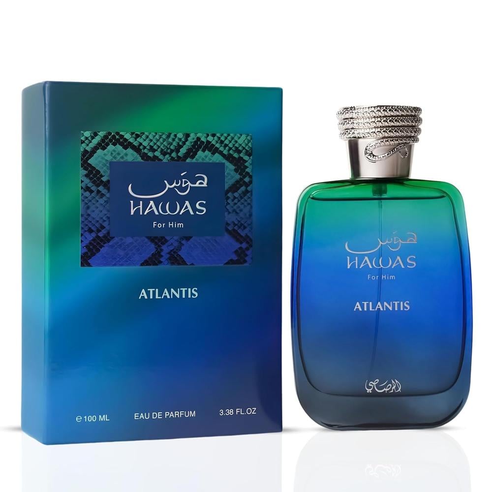 PERFUME RASASI HAWAS ATLANTIS EDP HOMBRE 3.4 OZ / 100 ML - 1