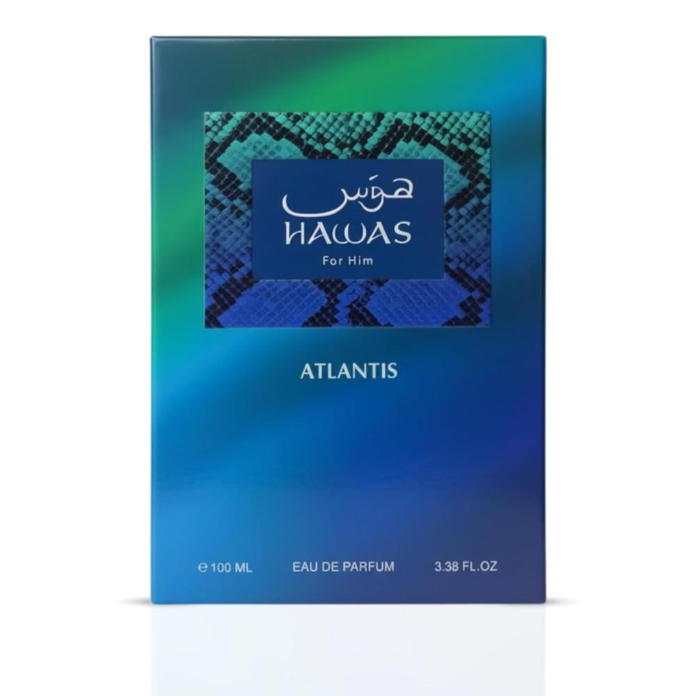 PERFUME RASASI HAWAS ATLANTIS EDP HOMBRE 3.4 OZ / 100 ML - 3