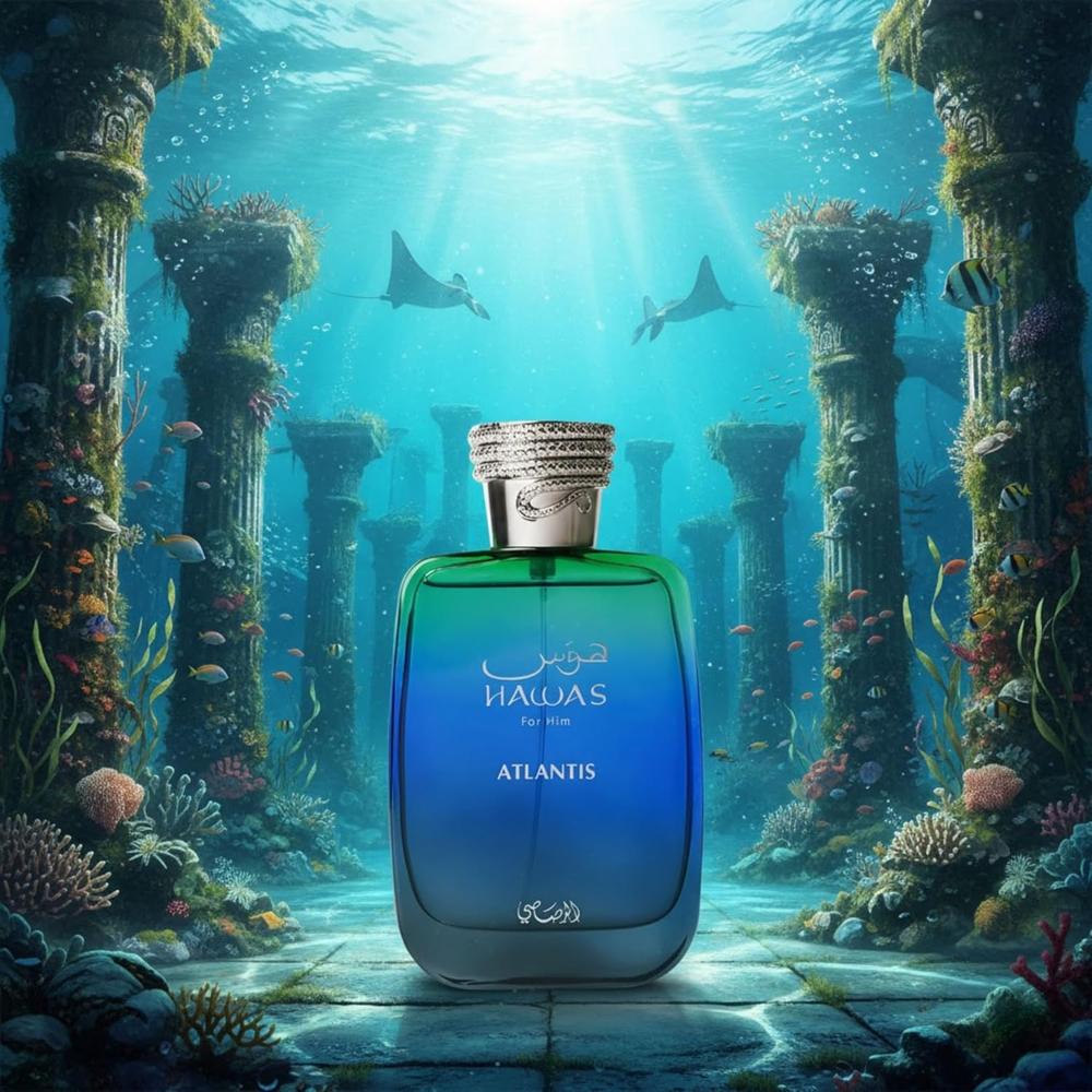 PERFUME RASASI HAWAS ATLANTIS EDP HOMBRE 3.4 OZ / 100 ML - 5