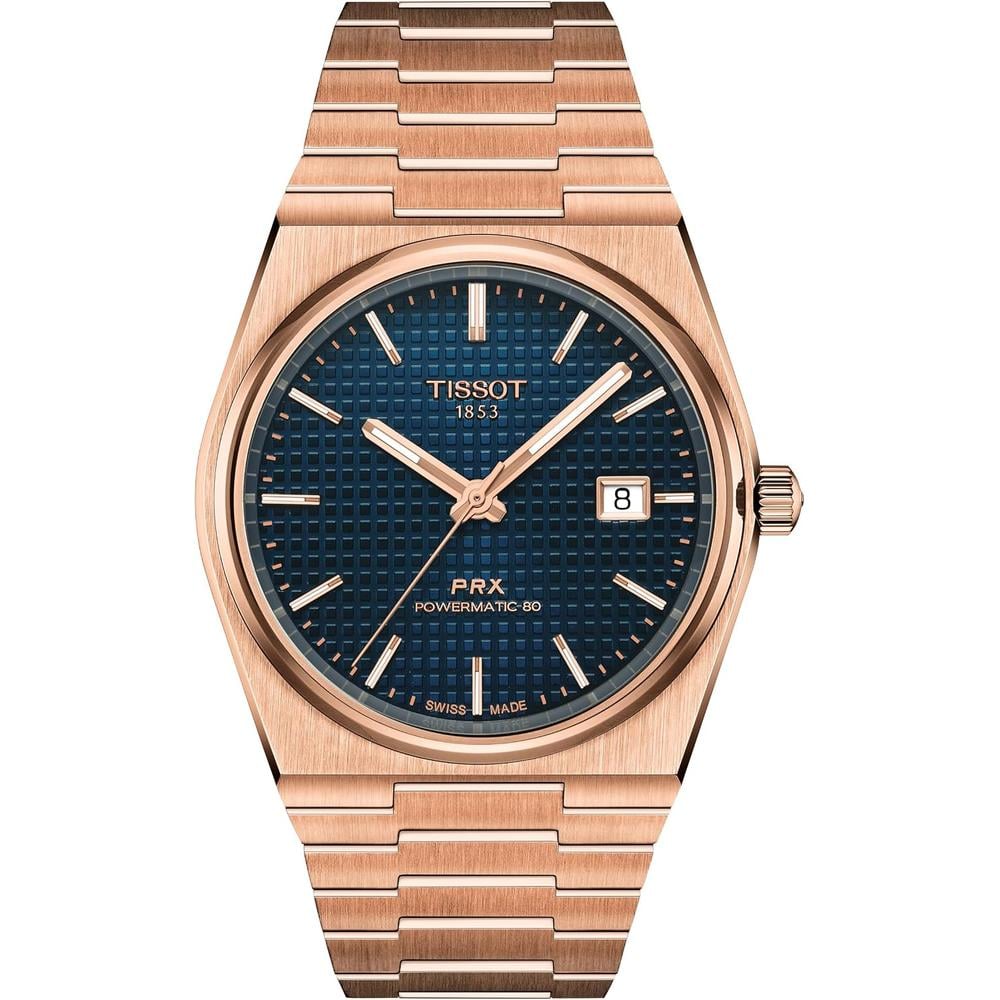 RELOJ TISSOT PRX POWERMATIC 80 ORO ROSA PARA HOMBRE - 1