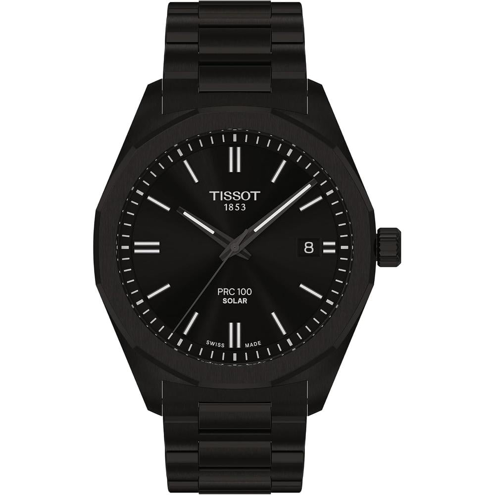 RELOJ TISSOT PRC 100 SOLAR PARA HOMBRE BLACK - 1
