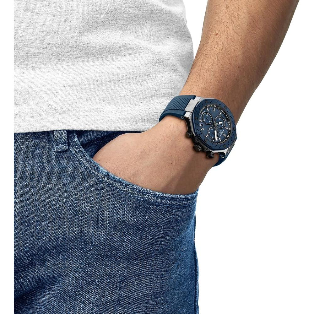 RELOJ TISSOT T-RACE CRONÓGRAFO PARA HOMBRE BLUE - 5
