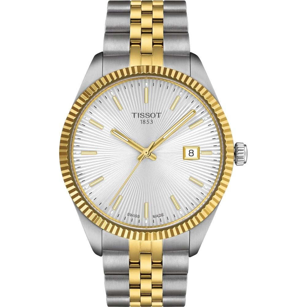 RELOJ TISSOT BALLADE 40 MM PARA HOMBRE SILVER GOLD - 1
