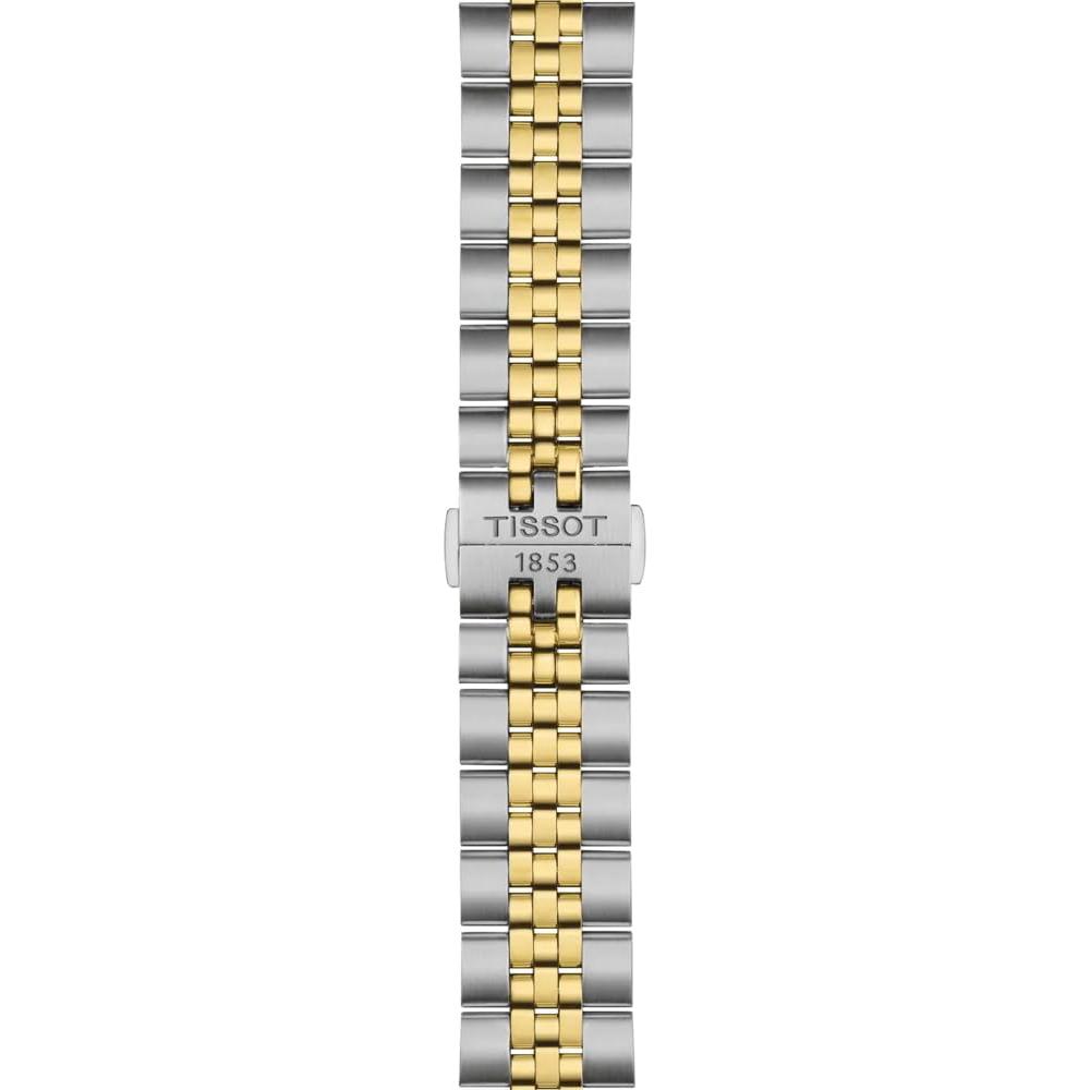 RELOJ TISSOT BALLADE 40 MM PARA HOMBRE SILVER GOLD - 4