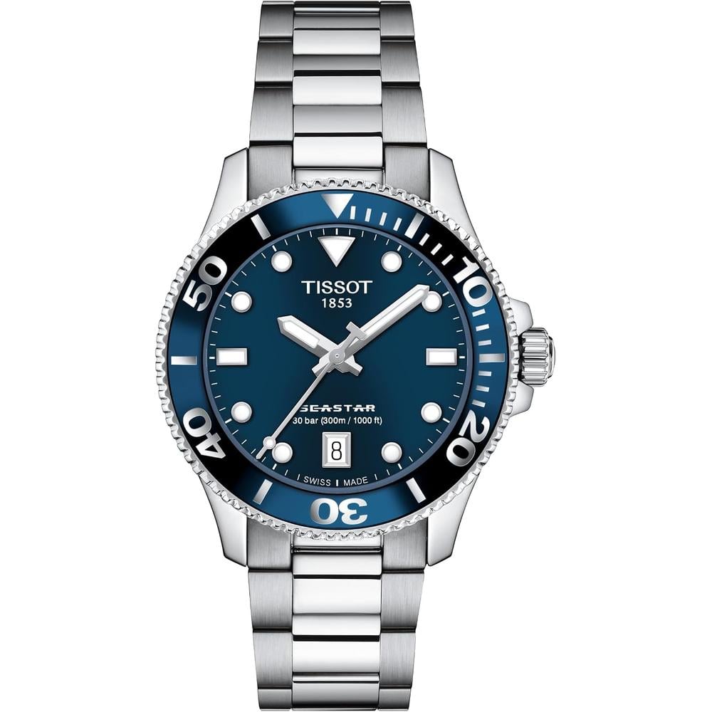 RELOJ TISSOT SEASTAR 1000 CUARZO PARA UNISEX BLUE - 1