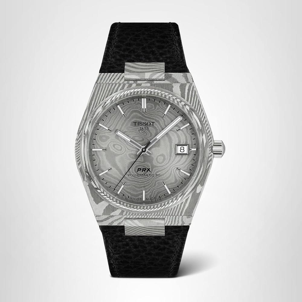 RELOJ TISSOT PRX AUTOMÁTICO ACERO DE DAMASCO PARA HOMBRE - 1