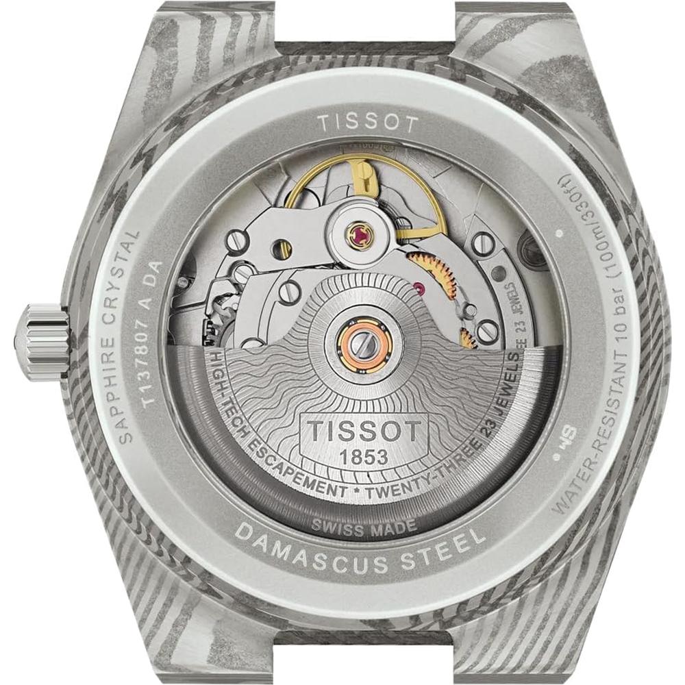 RELOJ TISSOT PRX AUTOMÁTICO ACERO DE DAMASCO PARA HOMBRE - 3