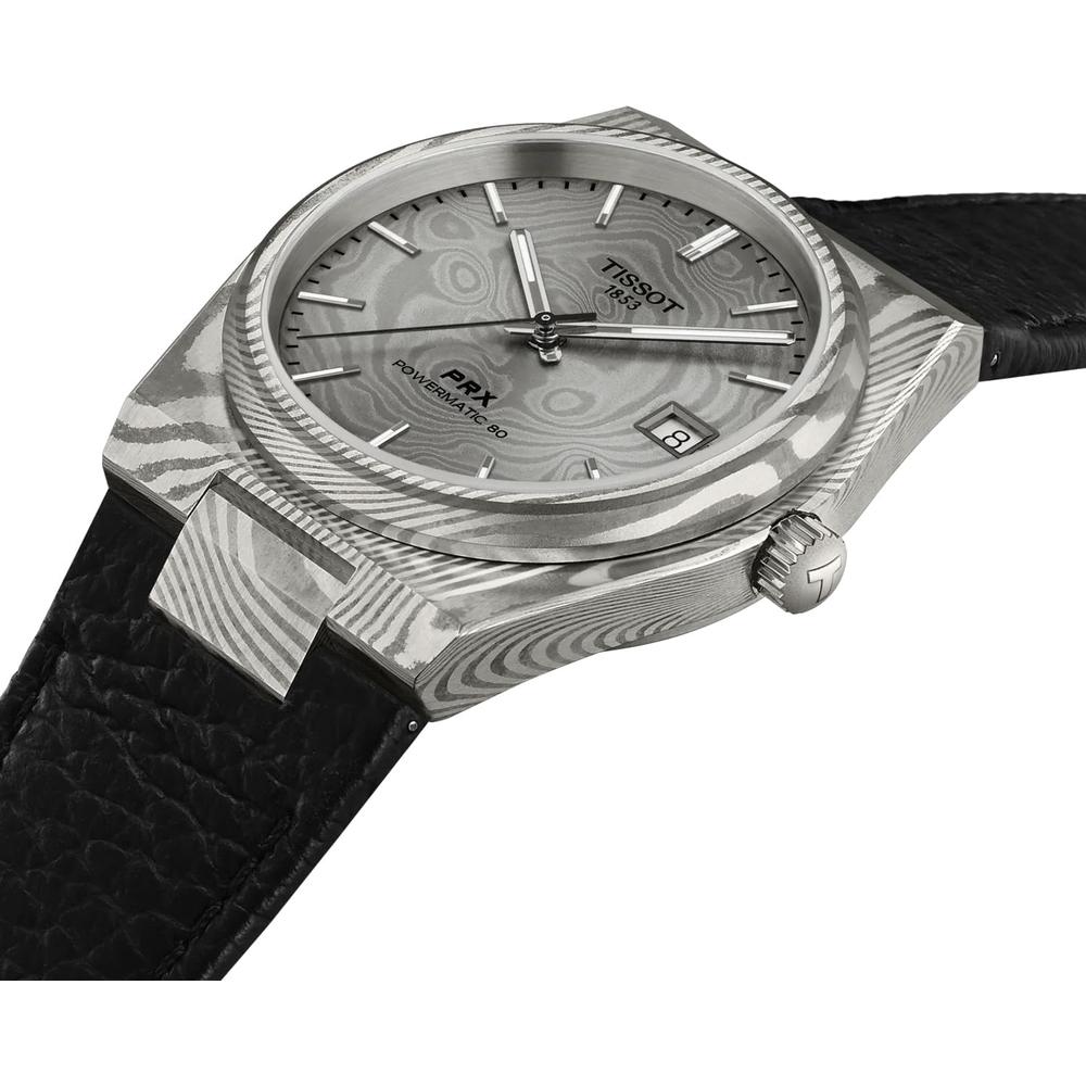 RELOJ TISSOT PRX AUTOMÁTICO ACERO DE DAMASCO PARA HOMBRE - 4