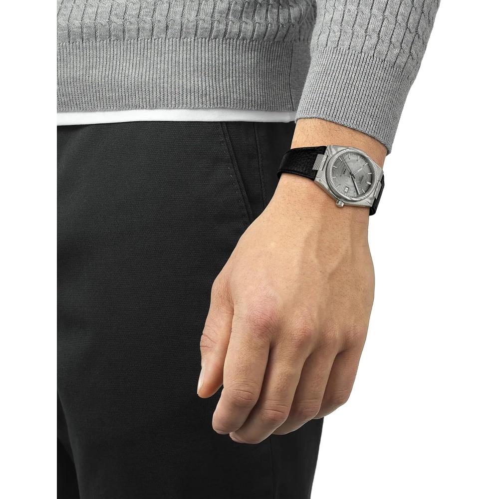 RELOJ TISSOT PRX AUTOMÁTICO ACERO DE DAMASCO PARA HOMBRE - 6