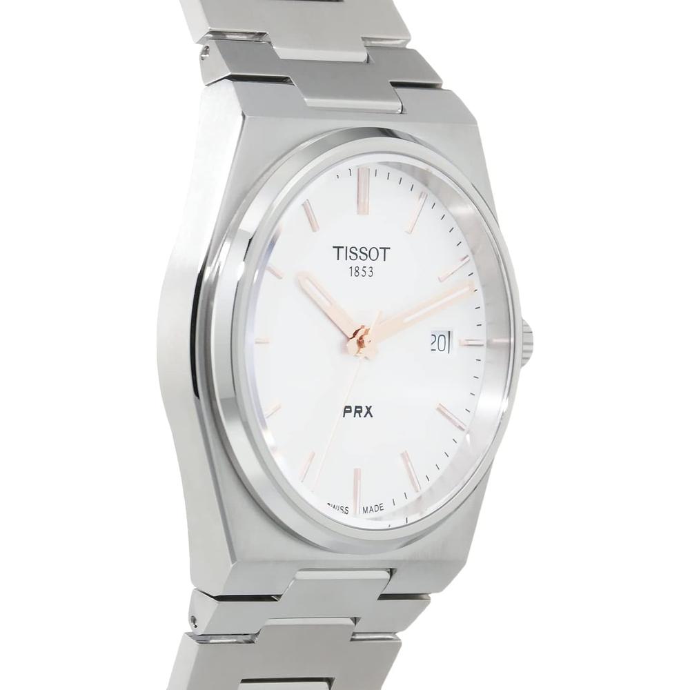 RELOJ TISSOT PRX CUARZO PARA HOMBRE WHITE - 4