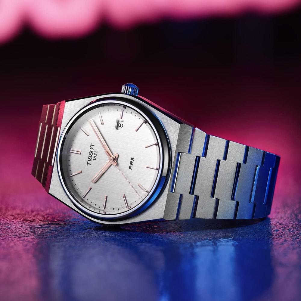 RELOJ TISSOT PRX CUARZO PARA HOMBRE WHITE - 6
