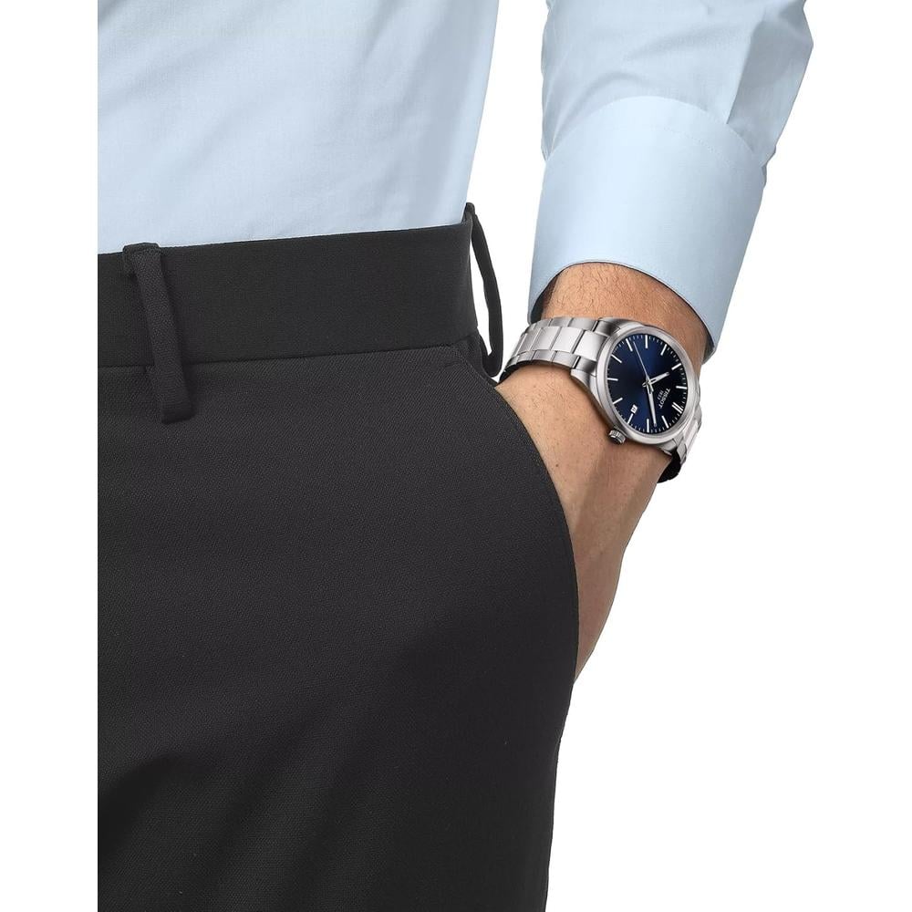 RELOJ TISSOT PR 100 CUARZO 40 MM PARA HOMBRE BLUE - 5