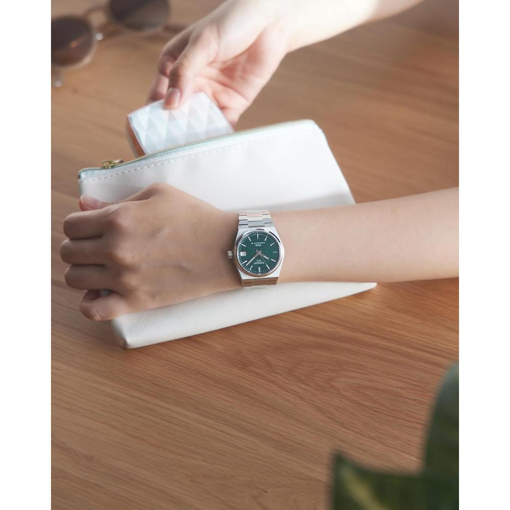 RELOJ TISSOT PRX POWERMATIC 80 35 MM PARA UNISEX GREEN - 5