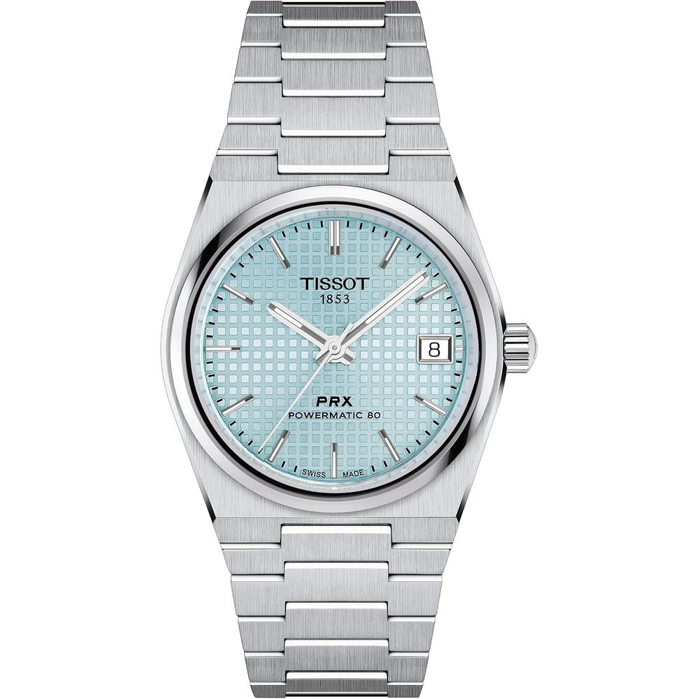 RELOJ TISSOT PRX POWERMATIC 80 35 MM PARA UNISEX CELESTE - 1