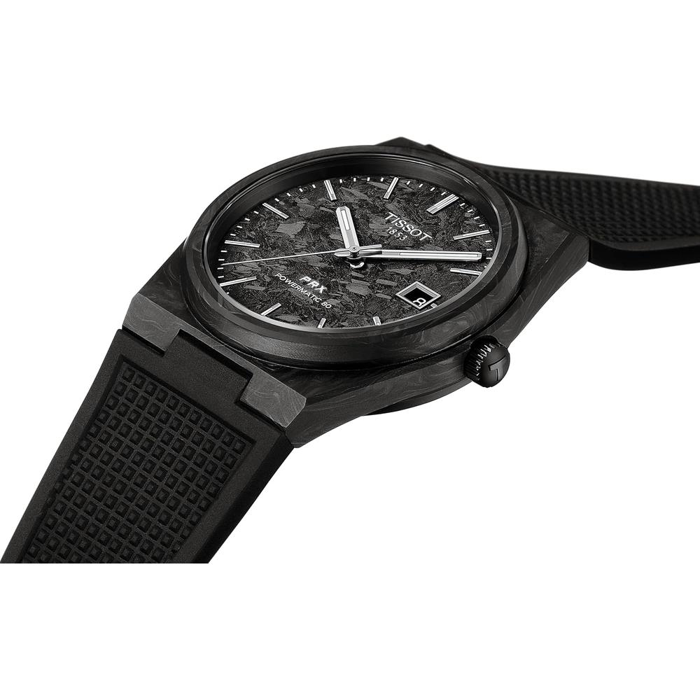 RELOJ TISSOT PRX POWERMATIC 80 CARBONO FORJADO PARA HOMBRE - 4