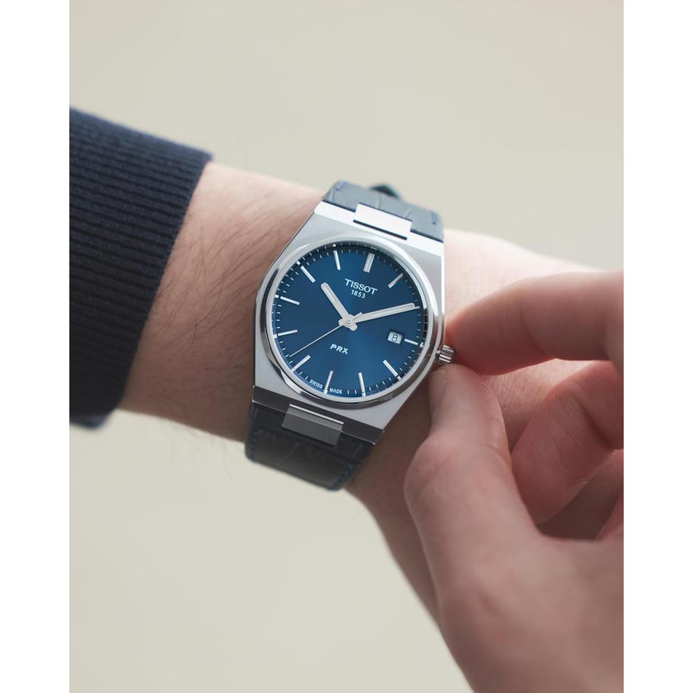 RELOJ TISSOT PRX CUARZO PARA HOMBRE AZUL - 2