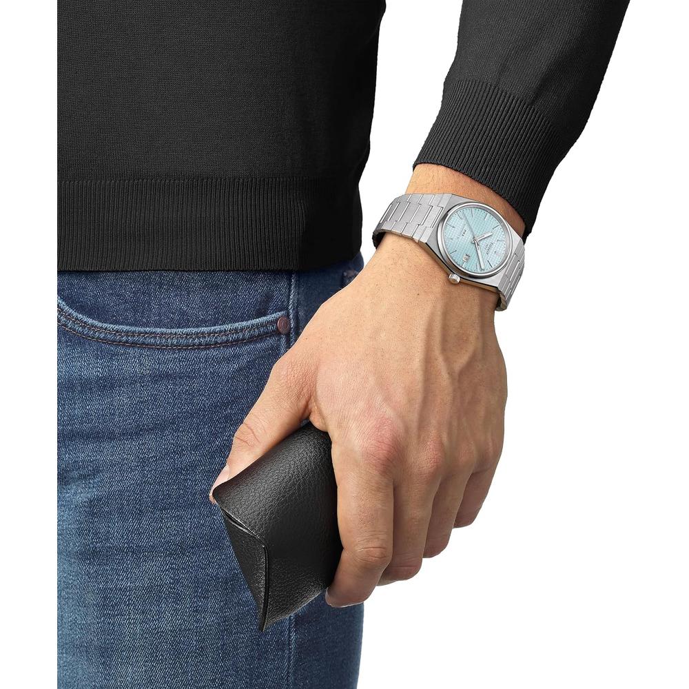RELOJ TISSOT PRX POWERMATIC 80 ICE BLUE PARA UNISEX - 5
