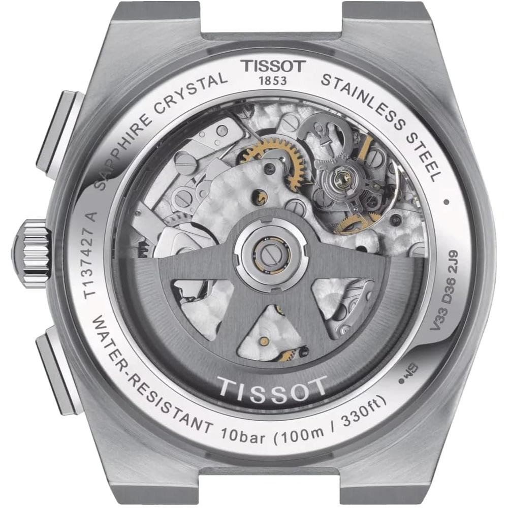 RELOJ TISSOT PRX CRONÓGRAFO AUTOMÁTICO PARA HOMBRE GRIS - 3