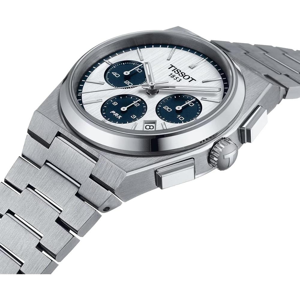 RELOJ TISSOT PRX CRONÓGRAFO AUTOMÁTICO PARA HOMBRE GRIS - 5