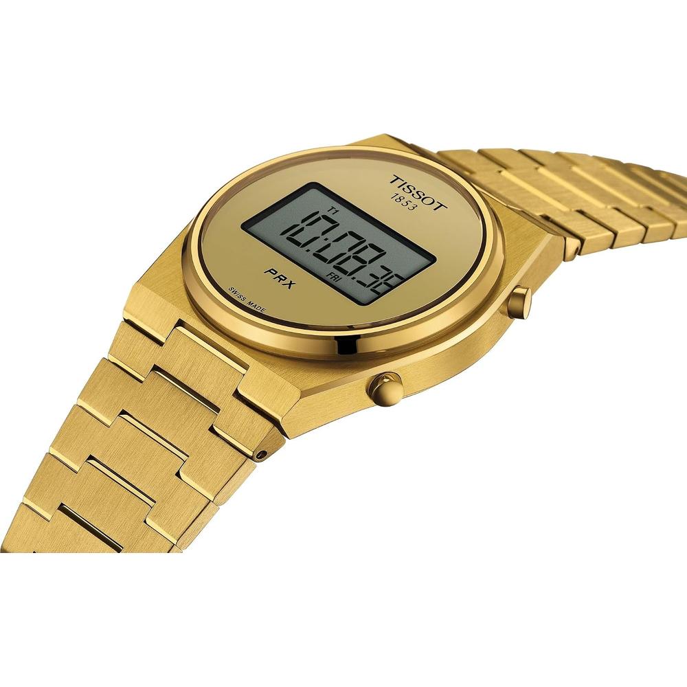 RELOJ TISSOT PRX DIGITAL PARA UNISEX GOLD 40 MM - 3