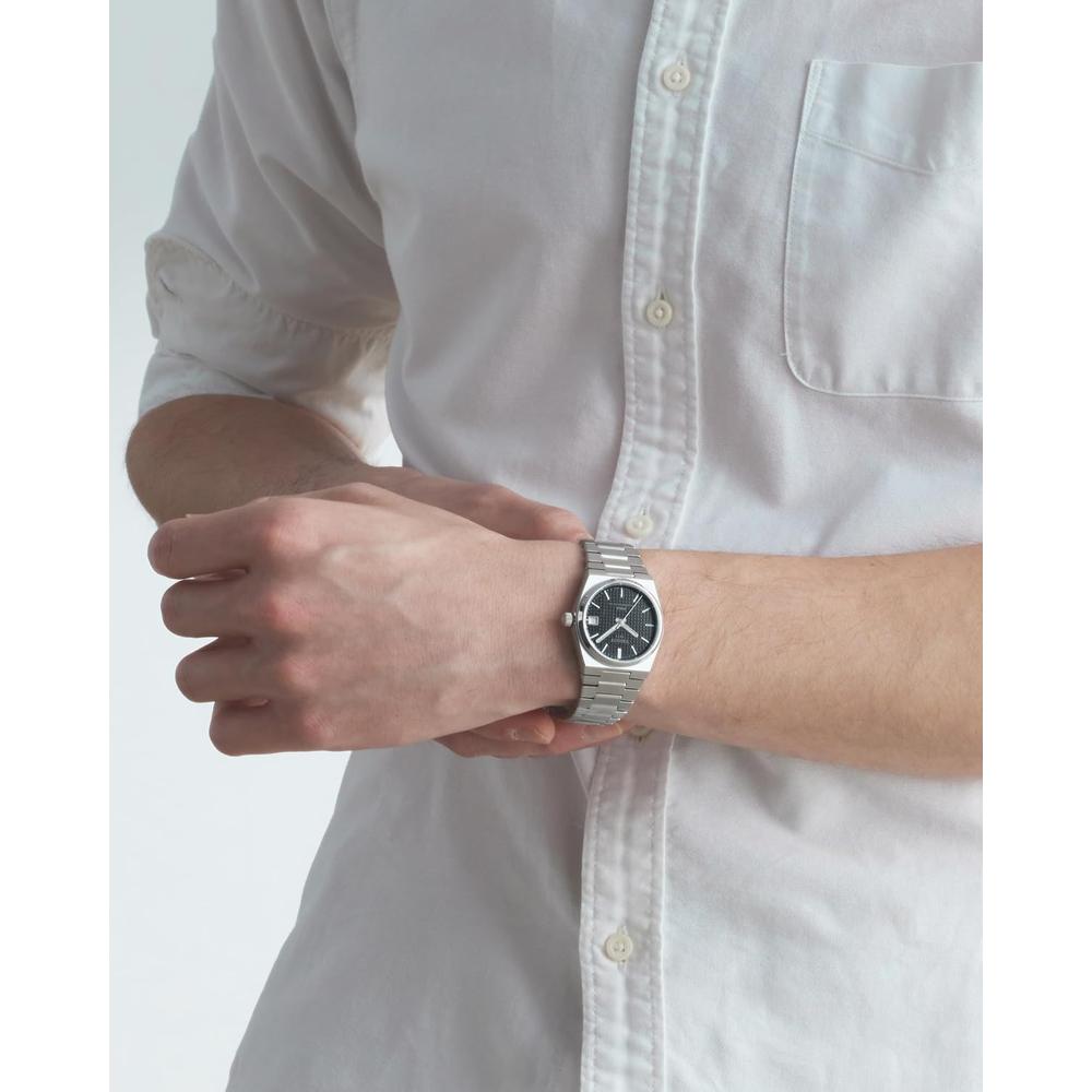 RELOJ TISSOT PRX POWERMATIC 80 35 MM PARA UNISEX BLACK - 4