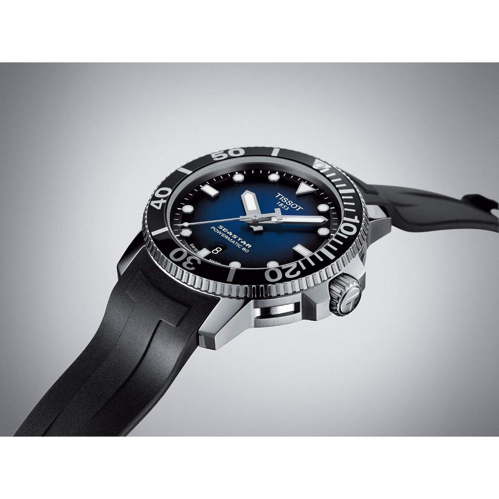 RELOJ TISSOT SEASTAR 1000 POWERMATIC 80 PARA HOMBRE BLUE - 2