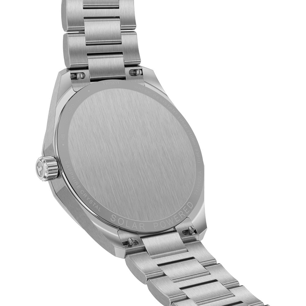 RELOJ TISSOT PRC 100 SOLAR PARA HOMBRE SILVER BLUE - 5