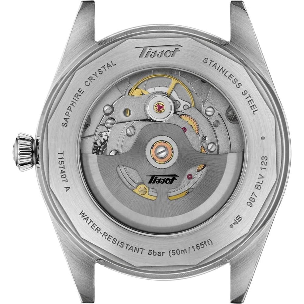 RELOJ TISSOT VISODATE AUTOMÁTICO PARA UNISEX BLACK - 3