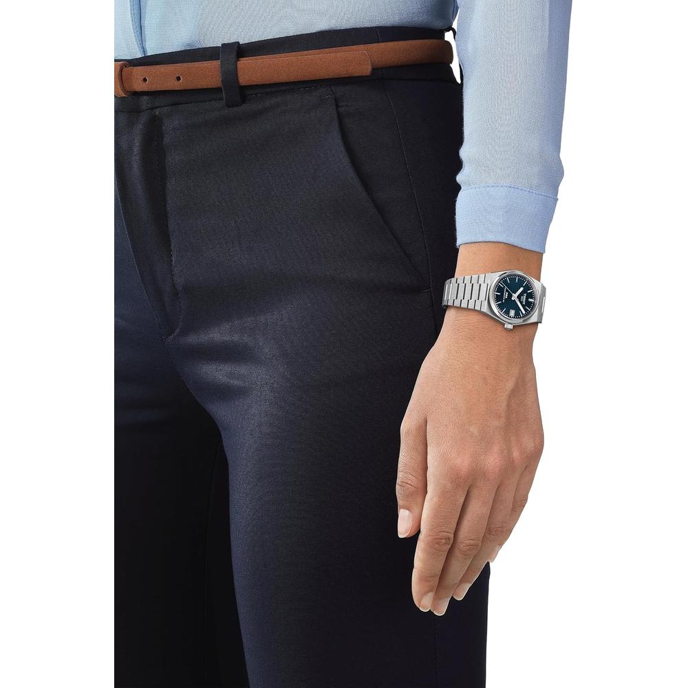 RELOJ TISSOT PRX POWERMATIC 80 35 MM PARA UNISEX BLUE - 5