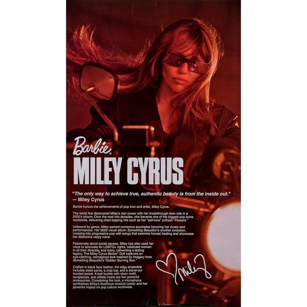 MUÑECA BARBIE SIGNATURE MILEY CYRUS CON ATUENDO - 6