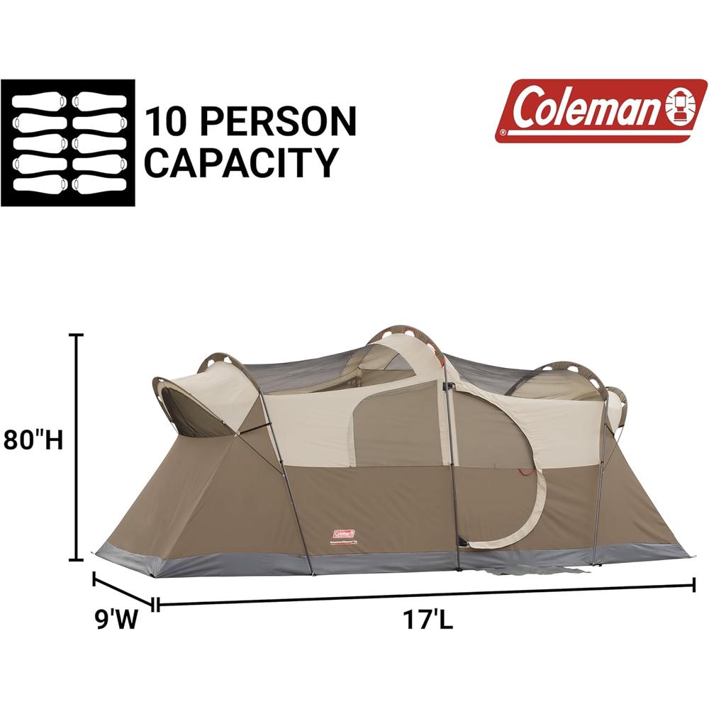 TIENDA DE CAMPAÑA COLEMAN WEATHERMASTER 10 PERSONAS - 3
