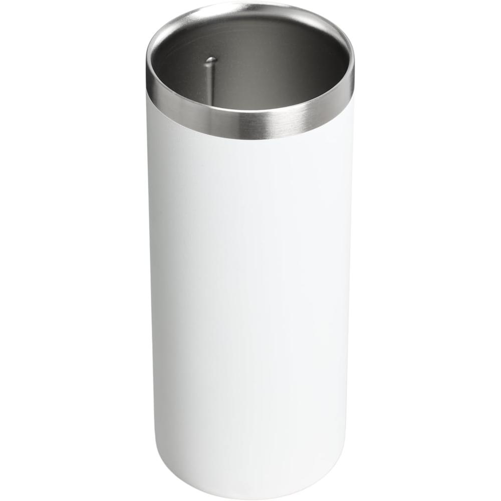 PORTALATAS TÉRMICO STANLEY SLIM BLANCO 10 OZ - 2
