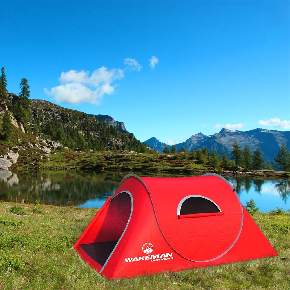 TIENDA DE CAMPAÑA DESPLEGABLE WAKEMAN OUTDOORS 2 PERSONAS - 6